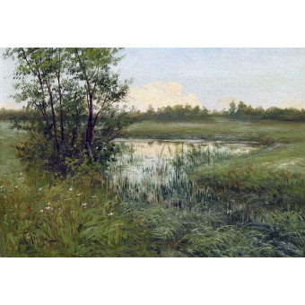 РЕПРОДУКЦИИ НА КАРТИНИ Пейзаж с езерце (1883)